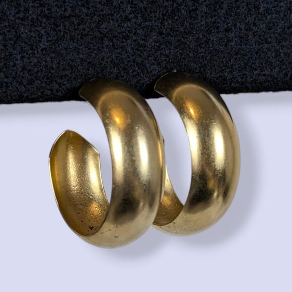 Jewelry - V. Wide Open Hoop Earrings